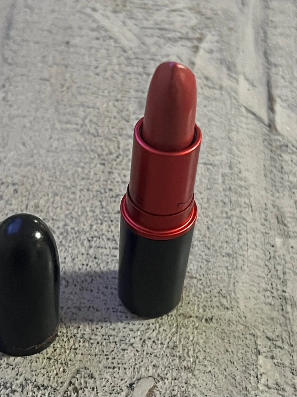 New MAC Cosmetics Viva Glam IV Frost Berry Pink Lipstick